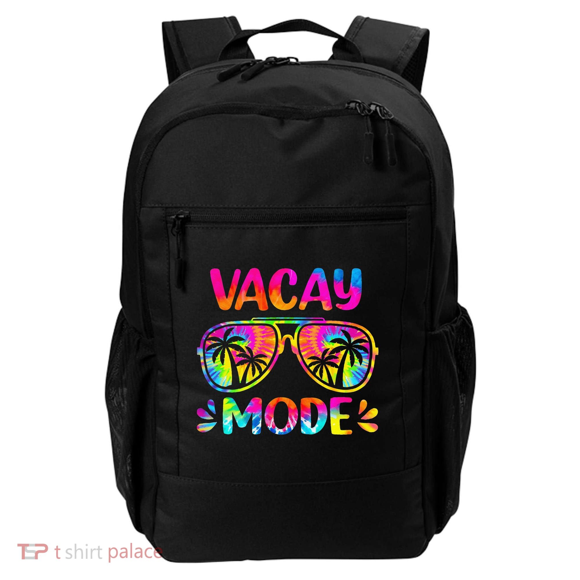 Vacay Mode Palm Tree Beach Vacation Summer Getaway Holiday Backpack