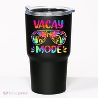 Vacay Mode Palm Tree Beach Vacation Summer Getaway Holiday Tumbler thumb 0