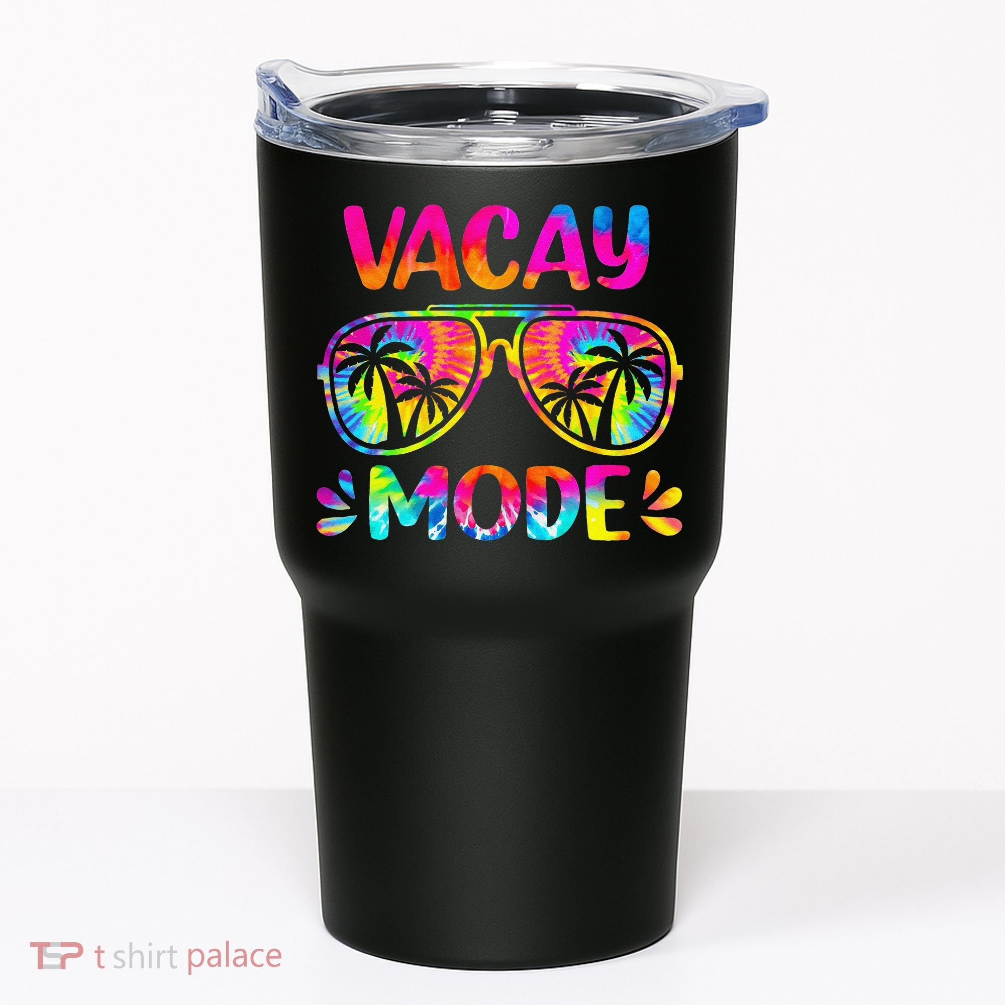 Vacay Mode Palm Tree Beach Vacation Summer Getaway Holiday Tumbler