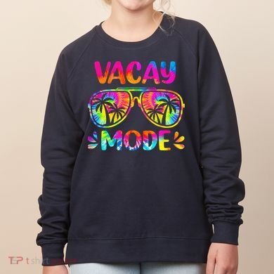 Vacay Mode Palm Tree Beach Vacation Summer Getaway Holiday Women's Sweatshirt