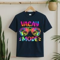 Vacay Mode Palm Tree Beach Vacation Summer Getaway Holiday T-Shirt thumb 2