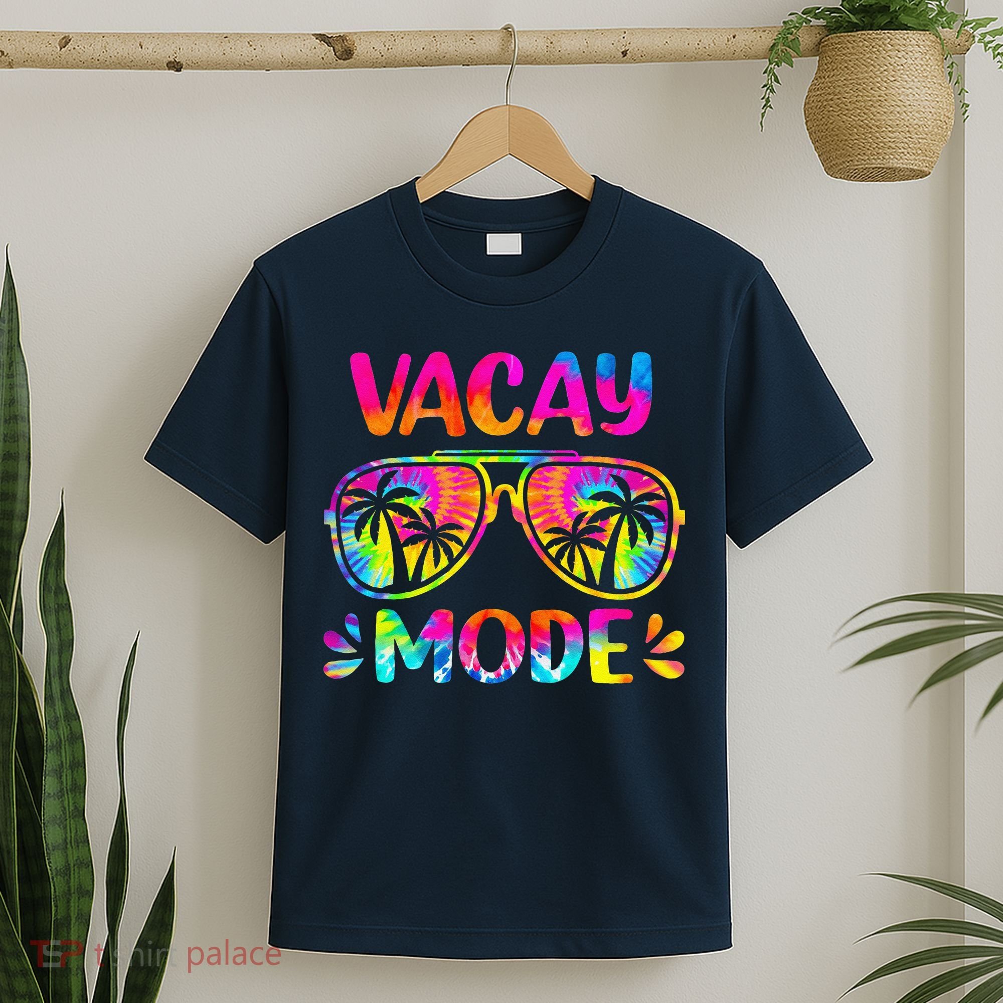 Vacay Mode Palm Tree Beach Vacation Summer Getaway Holiday T-Shirt
