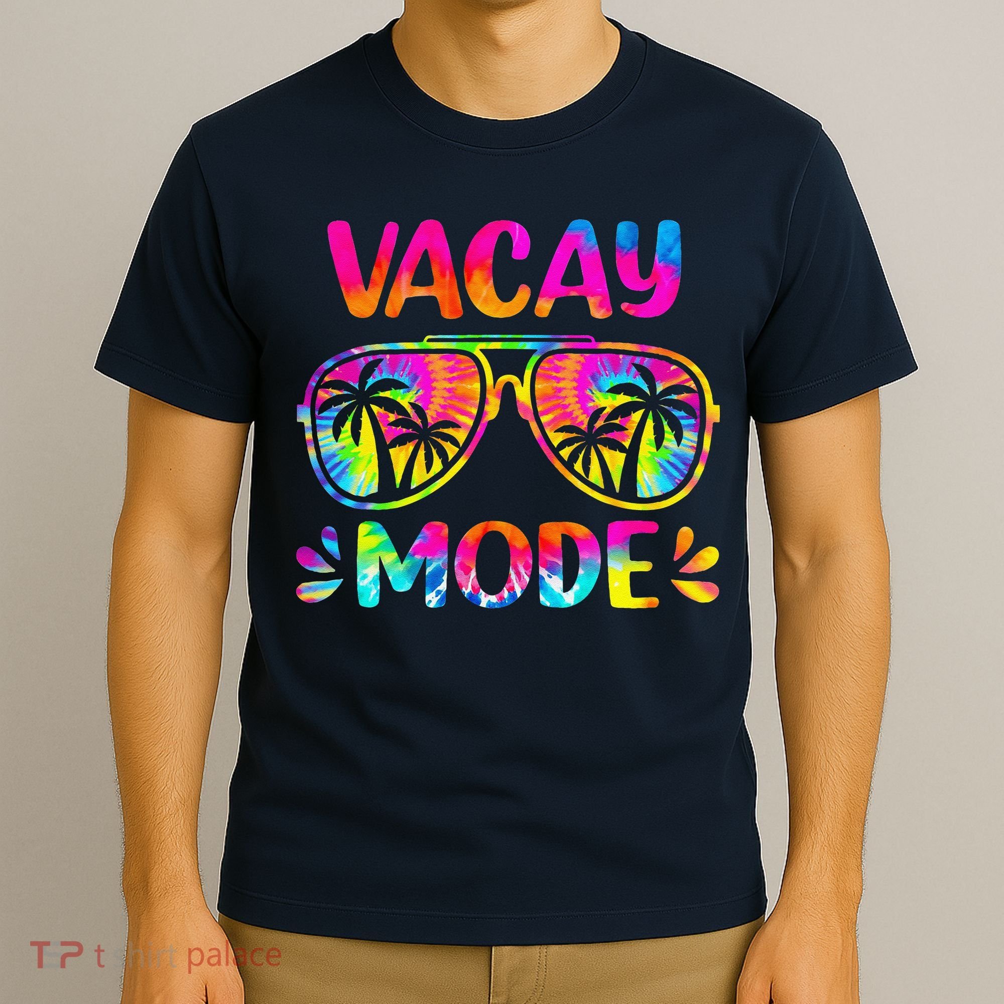 Vacay Mode Palm Tree Beach Vacation Summer Getaway Holiday T-Shirt