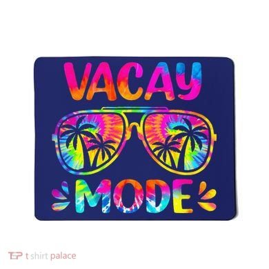 Vacay Mode Palm Tree Beach Vacation Summer Getaway Holiday Mousepad