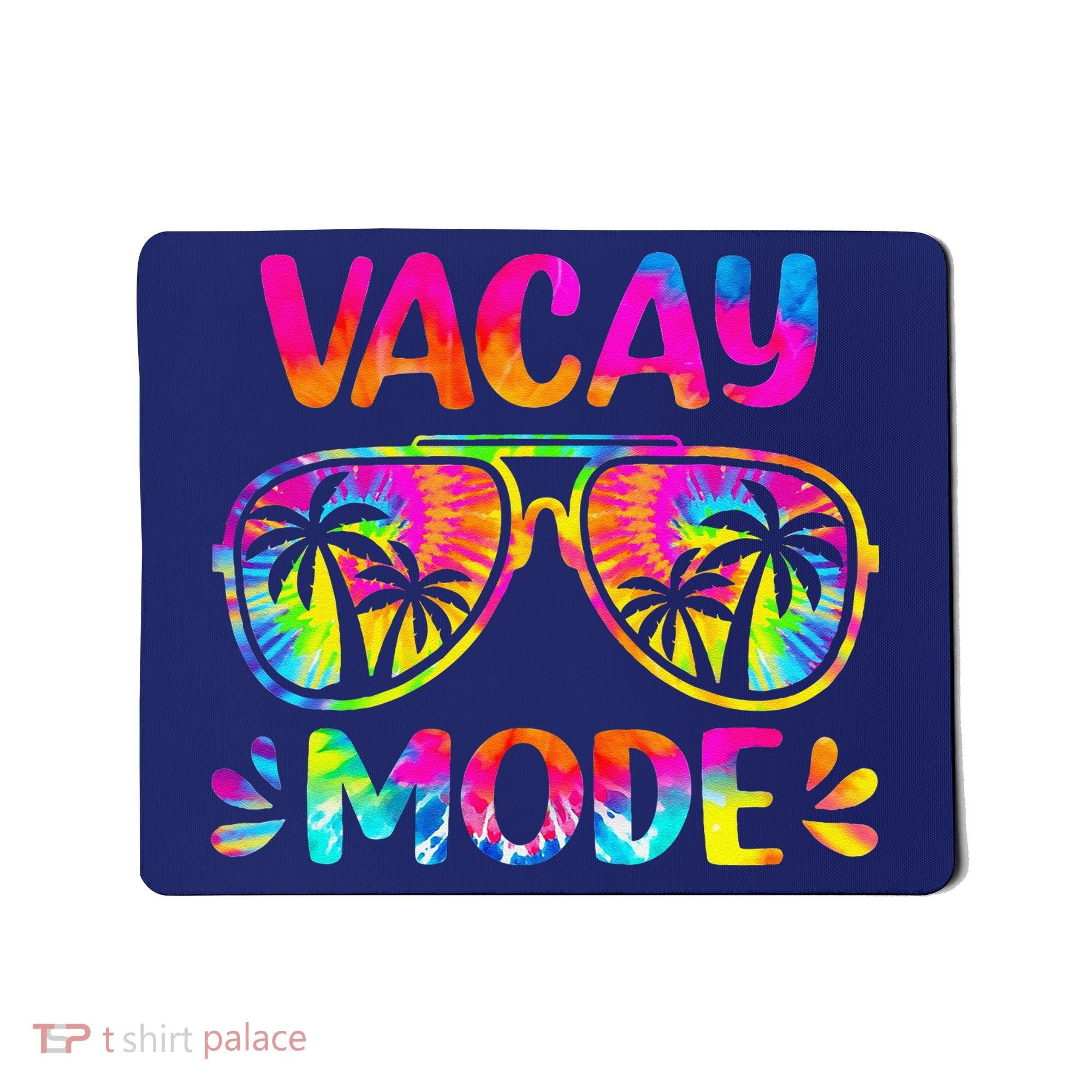 Vacay Mode Palm Tree Beach Vacation Summer Getaway Holiday Mousepad