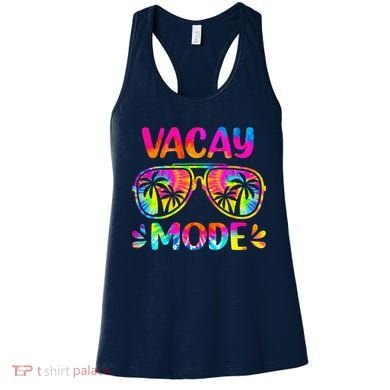 Vacay Mode Palm Tree Beach Vacation Summer Getaway Holiday Women's Tank Top
