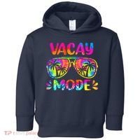 Vacay Mode Palm Tree Beach Vacation Summer Getaway Holiday Toddler Hoodie thumb 0