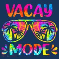 Vacay Mode Palm Tree Beach Vacation Summer Getaway Holiday Toddler Hoodie thumb 2