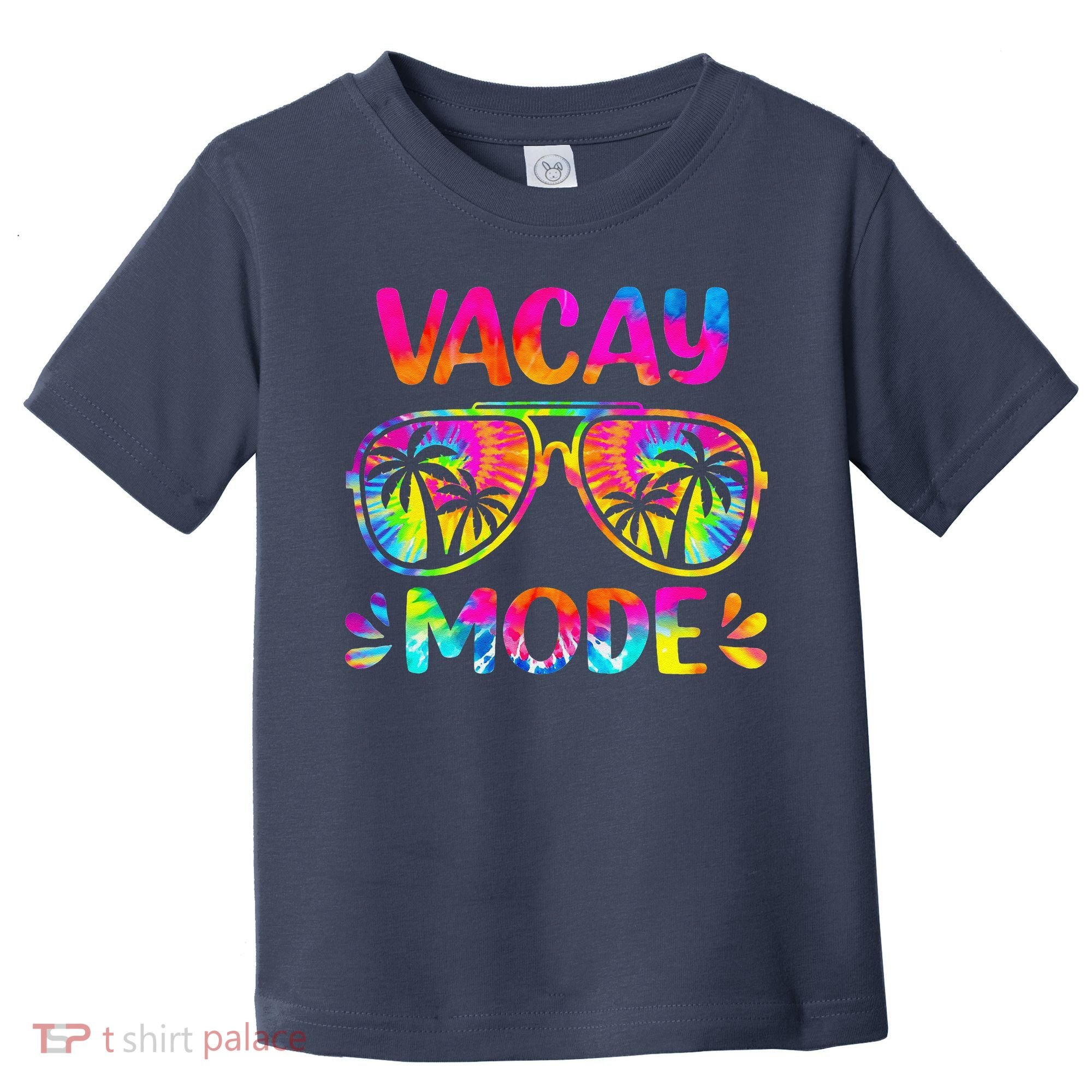 Vacay Mode Palm Tree Beach Vacation Summer Getaway Holiday Toddler T-Shirt