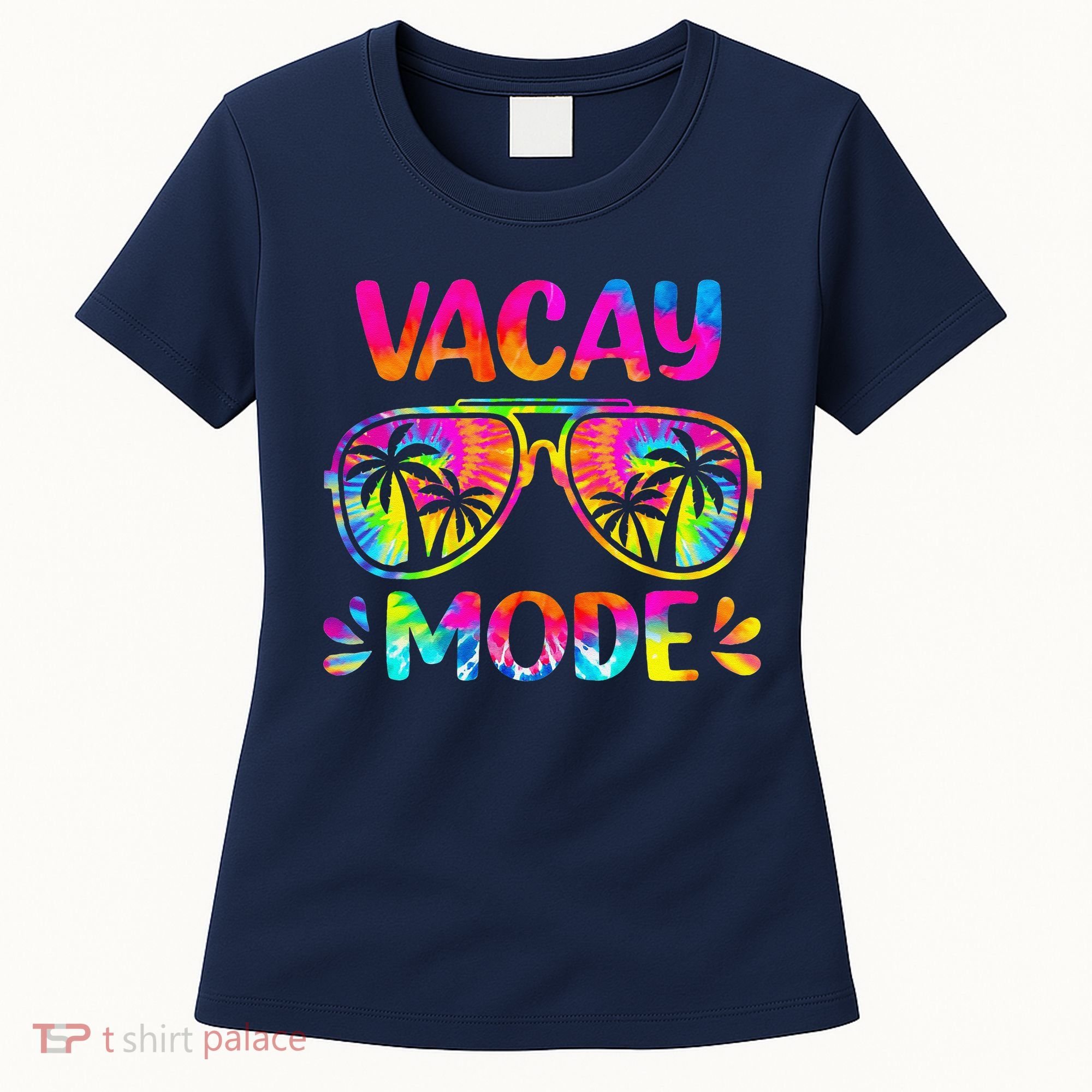 Vacay Mode Palm Tree Beach Vacation Summer Getaway Holiday Women's T-Shirt