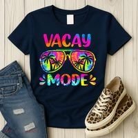 Vacay Mode Palm Tree Beach Vacation Summer Getaway Holiday Women's T-Shirt thumb 3