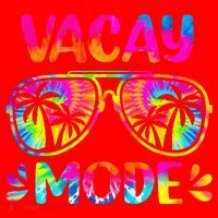 Vacay Mode Palm Tree Beach Vacation Summer Getaway Holiday Santa Hat thumb 1