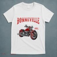 Vintage Motorcycle Racing Bonneville Salt Flats Biker Lover T-Shirt thumb 5
