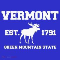 Vermont Moose Souvenir Est 1791 Green Mountain Baby Bodysuit thumb 2
