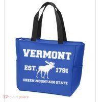 Vermont Moose Souvenir Est 1791 Green Mountain Tote Bag thumb 3