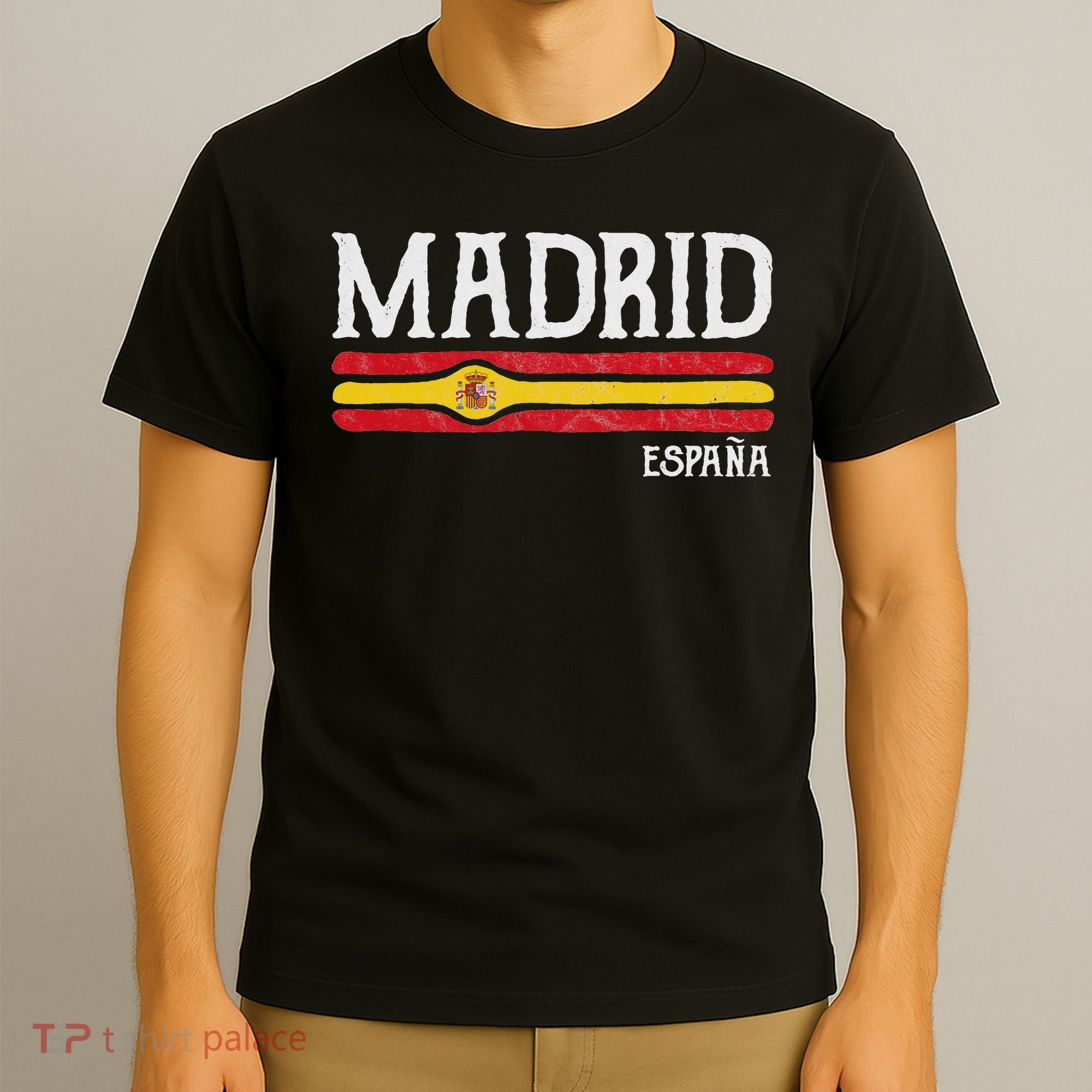 Vintage Madrid Spain Souvenir Espana Gift T-Shirt