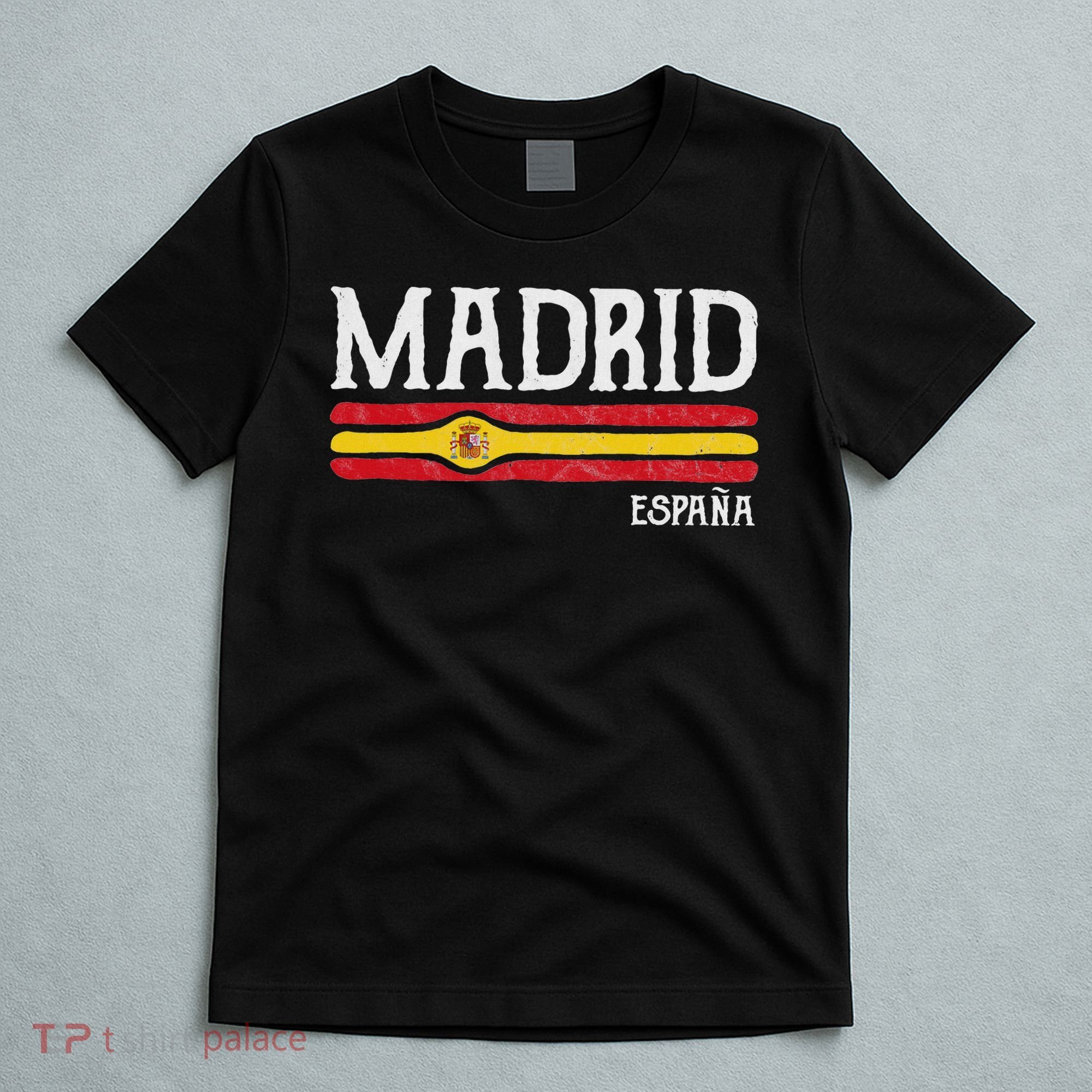 Vintage Madrid Spain Souvenir Espana Gift T-Shirt