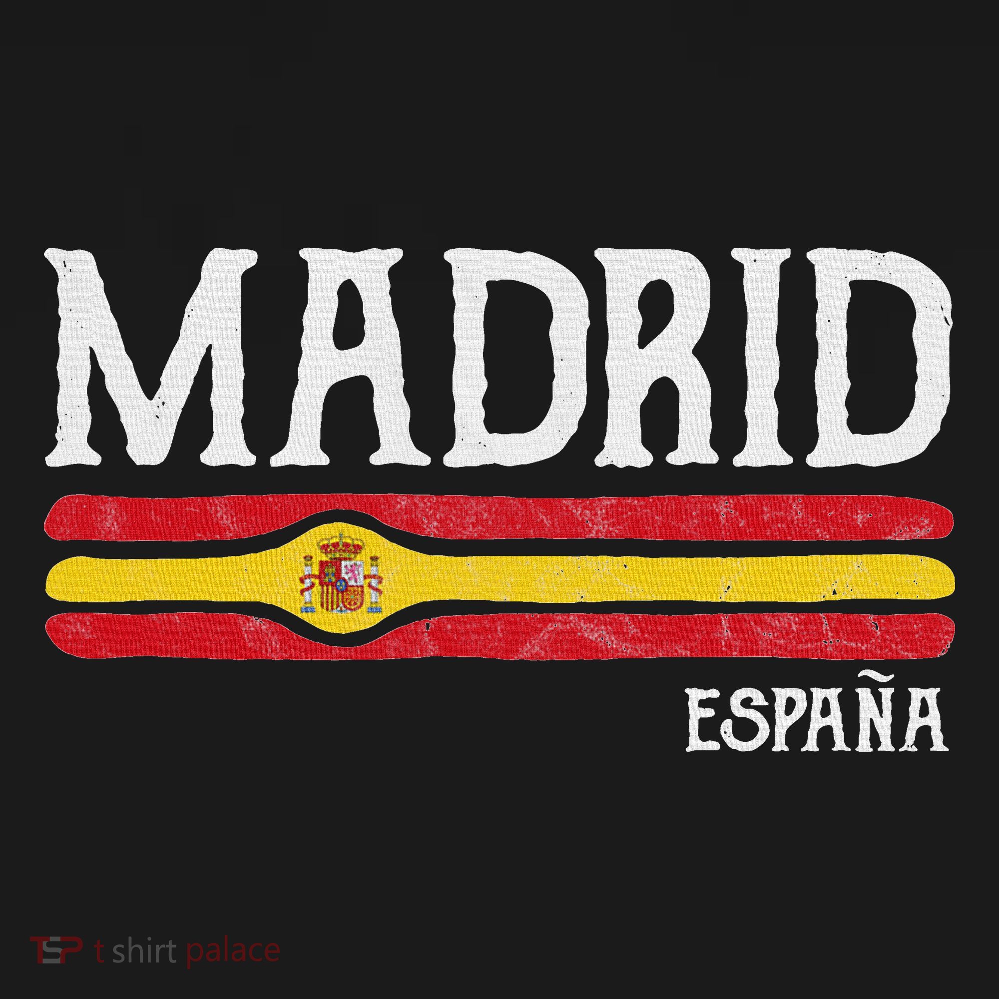 Vintage Madrid Spain Souvenir Espana Gift T-Shirt
