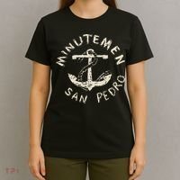 Vintage Minutemens San Pedro California In 1980 American T-Shirt thumb 4