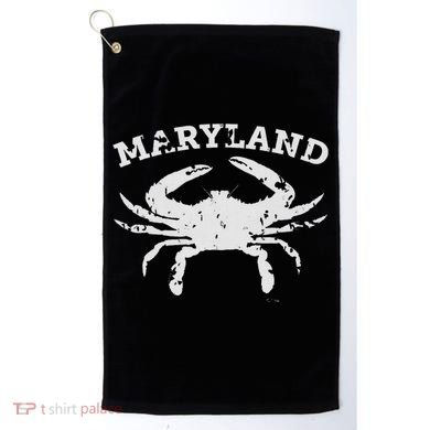 Vintage Maryland State Blue Crab Golf Towel
