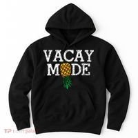 Vacay Mode summer vacation upside down pineapple swinger Hoodie thumb 0