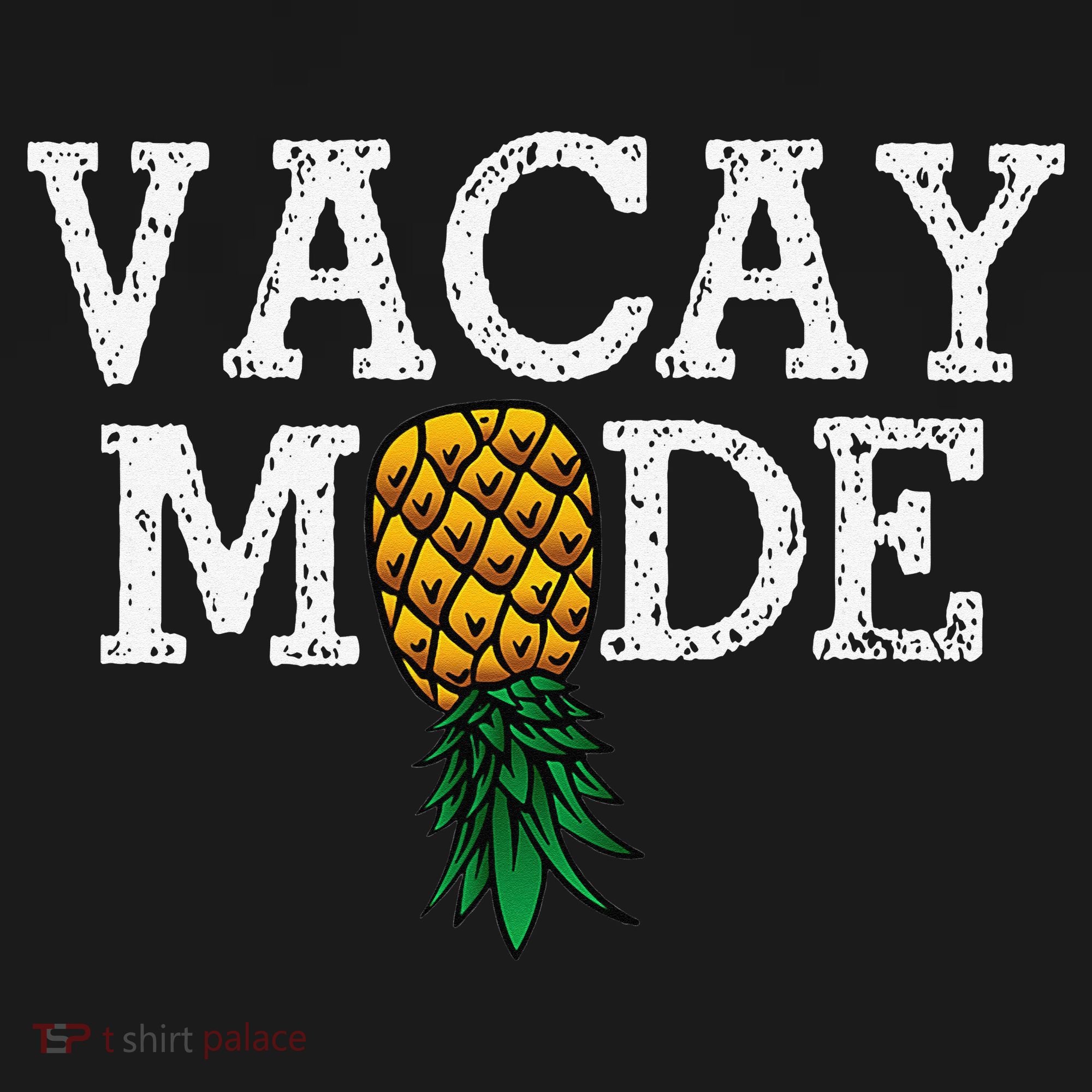 Vacay Mode summer vacation upside down pineapple swinger Sweatshirt
