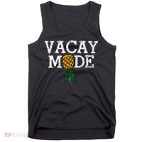 Vacay Mode summer vacation upside down pineapple swinger Tank Top thumb 0