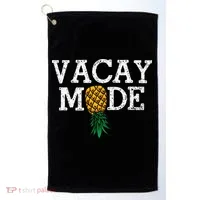 Vacay Mode summer vacation upside down pineapple swinger Golf Towel thumb 0