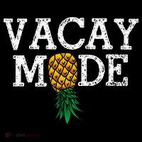 Vacay Mode summer vacation upside down pineapple swinger Women's Long Sleeve Shirt thumb 2