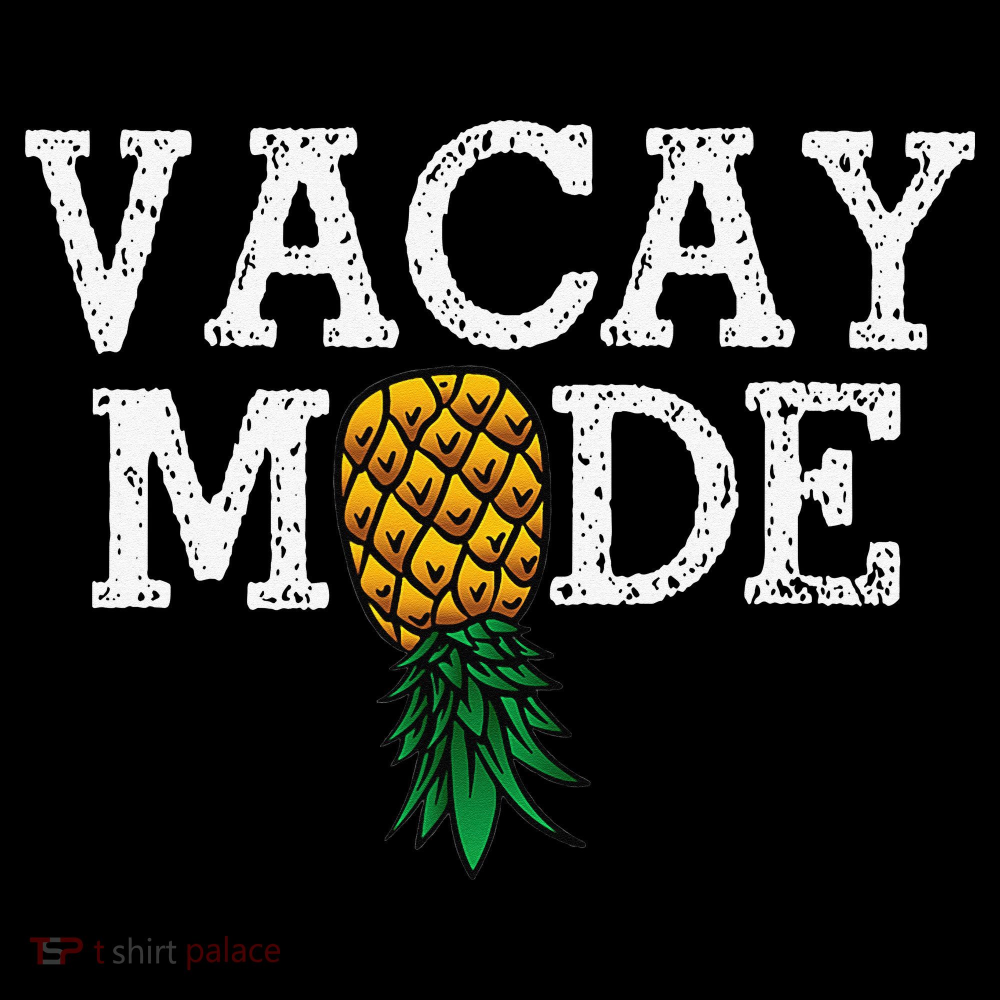 Vacay Mode summer vacation upside down pineapple swinger Tote Bag
