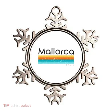 Vintage Mallorca Spain Retro Design Ornament