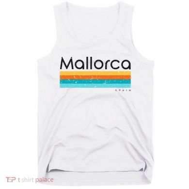 Vintage Mallorca Spain Retro Design Tank Top