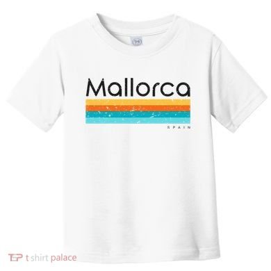 Vintage Mallorca Spain Retro Design Toddler T-Shirt
