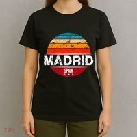 Vintage Madrid Spain Souvenir T-Shirt thumb 4
