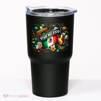 Viva Mexico September 16 Independence Of Mexico Gift Tumbler thumb 0