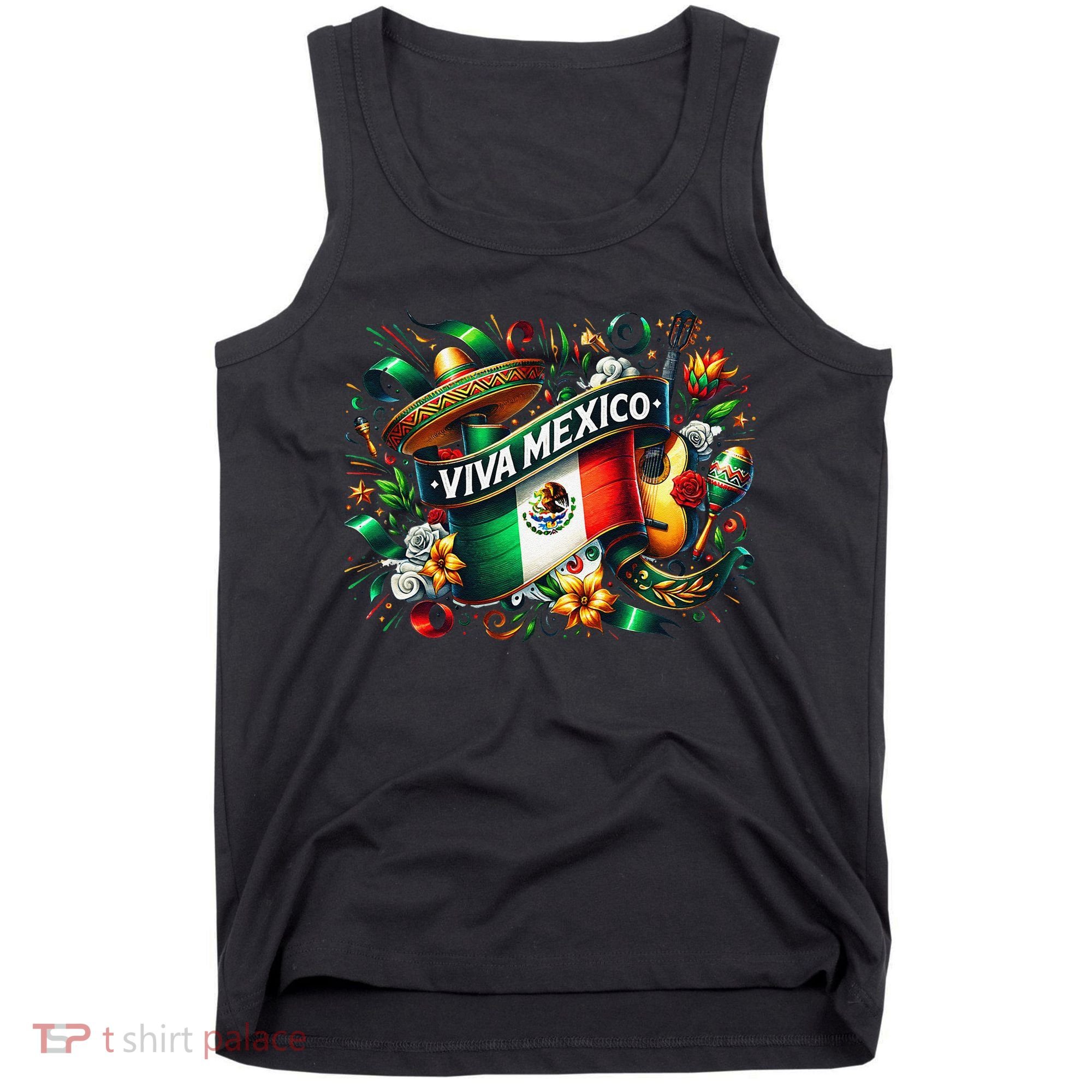 Viva Mexico September 16 Independence Of Mexico Gift Tank Top