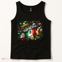 Viva Mexico September 16 Independence Of Mexico Gift Tank Top thumb 2