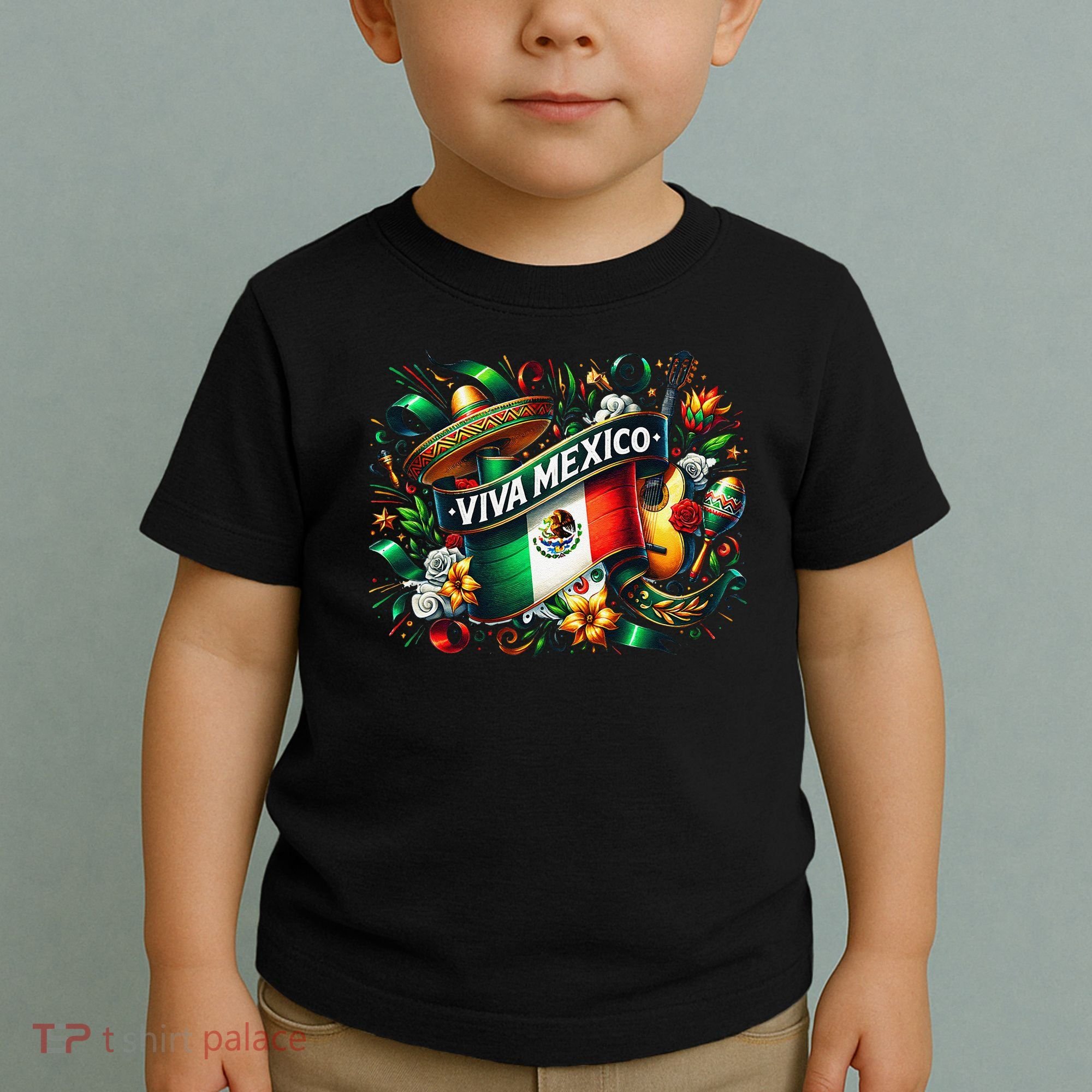 Viva Mexico September 16 Independence Of Mexico Gift Toddler T-Shirt