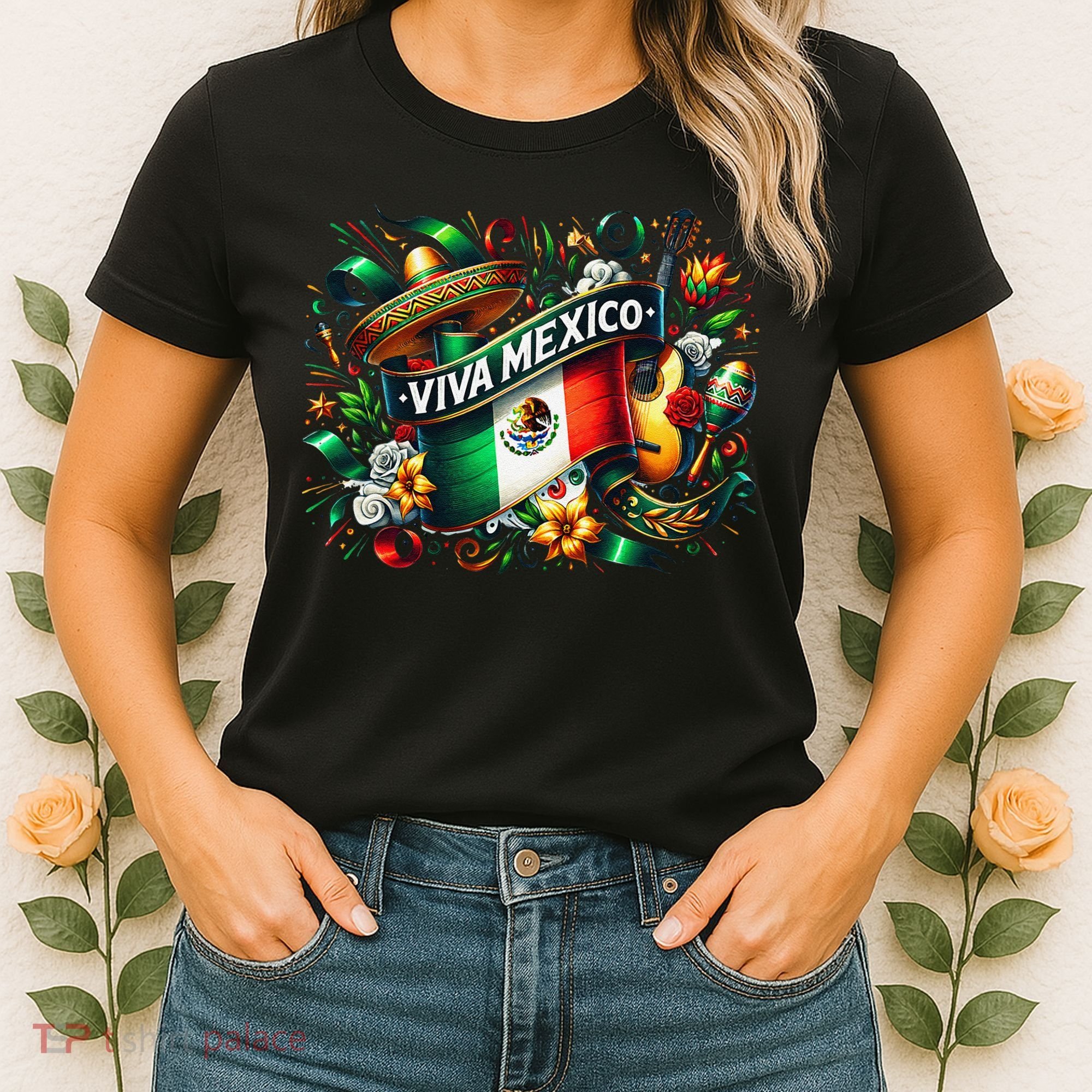 Viva Mexico September 16 Independence Of Mexico Gift Women's T-Shirt
