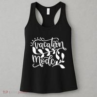 Vacation Mode Summer Break Women's Tank Top thumb 3