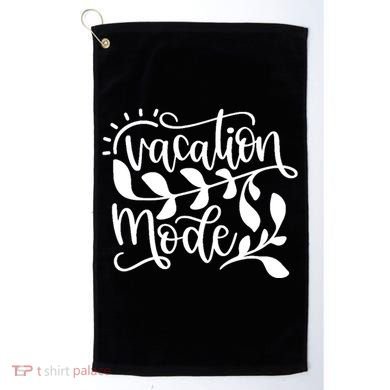 Vacation Mode Summer Break Golf Towel