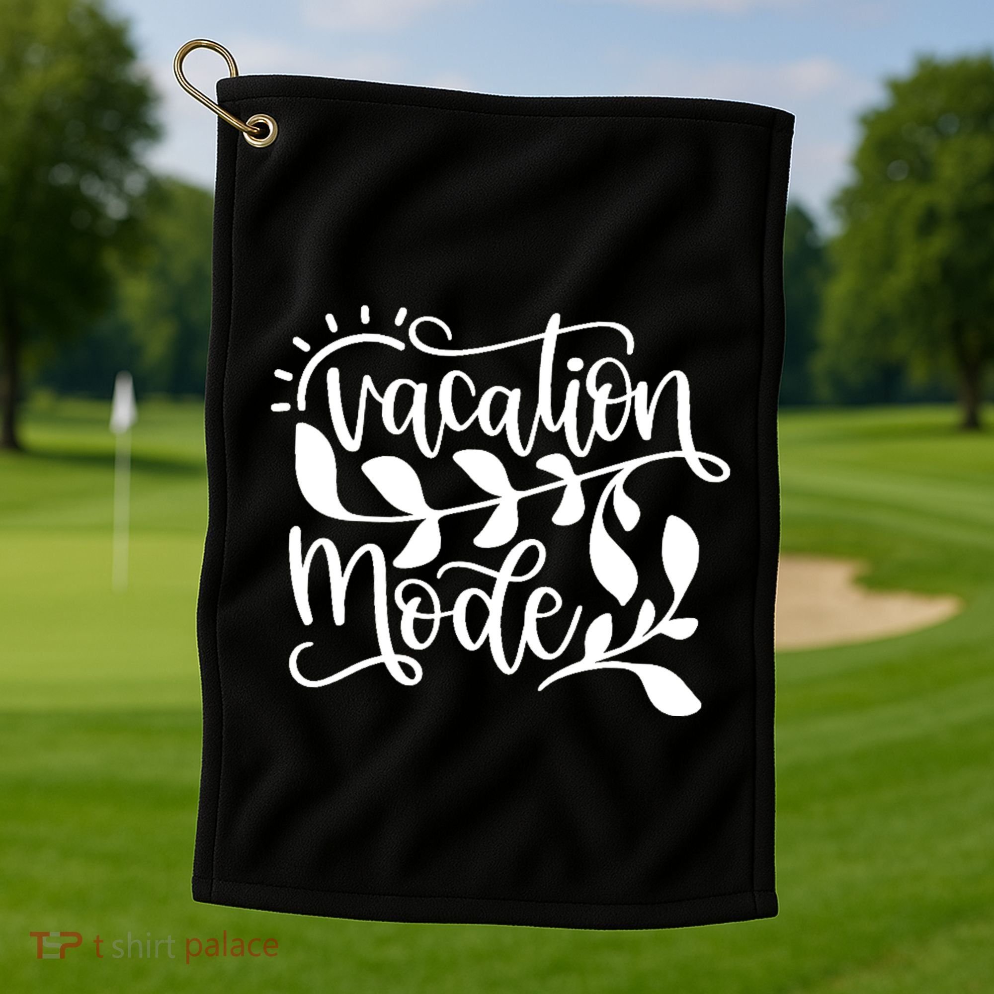 Vacation Mode Summer Break Golf Towel