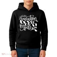 Vacation Mode Summer Break Kids Hoodie thumb 4