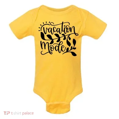Vacation Mode Summer Break Baby Bodysuit