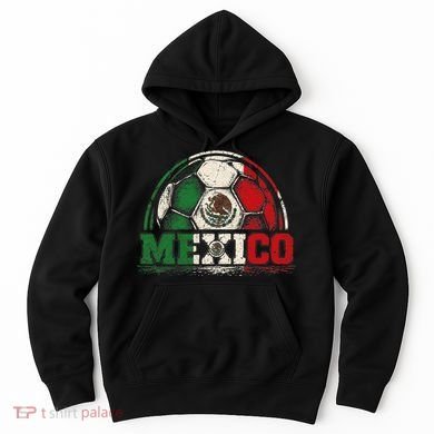Vintage Mexico Soccer Fan Gear Hoodie