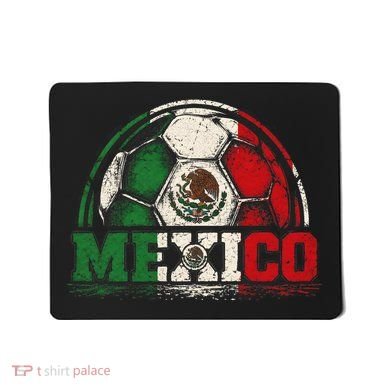 Vintage Mexico Soccer Fan Gear Mousepad