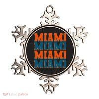 Varsity Miami Sports Football Ornament thumb 0