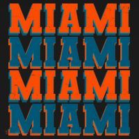 Varsity Miami Sports Football Ornament thumb 1