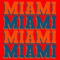 Varsity Miami Sports Football Santa Hat thumb 1