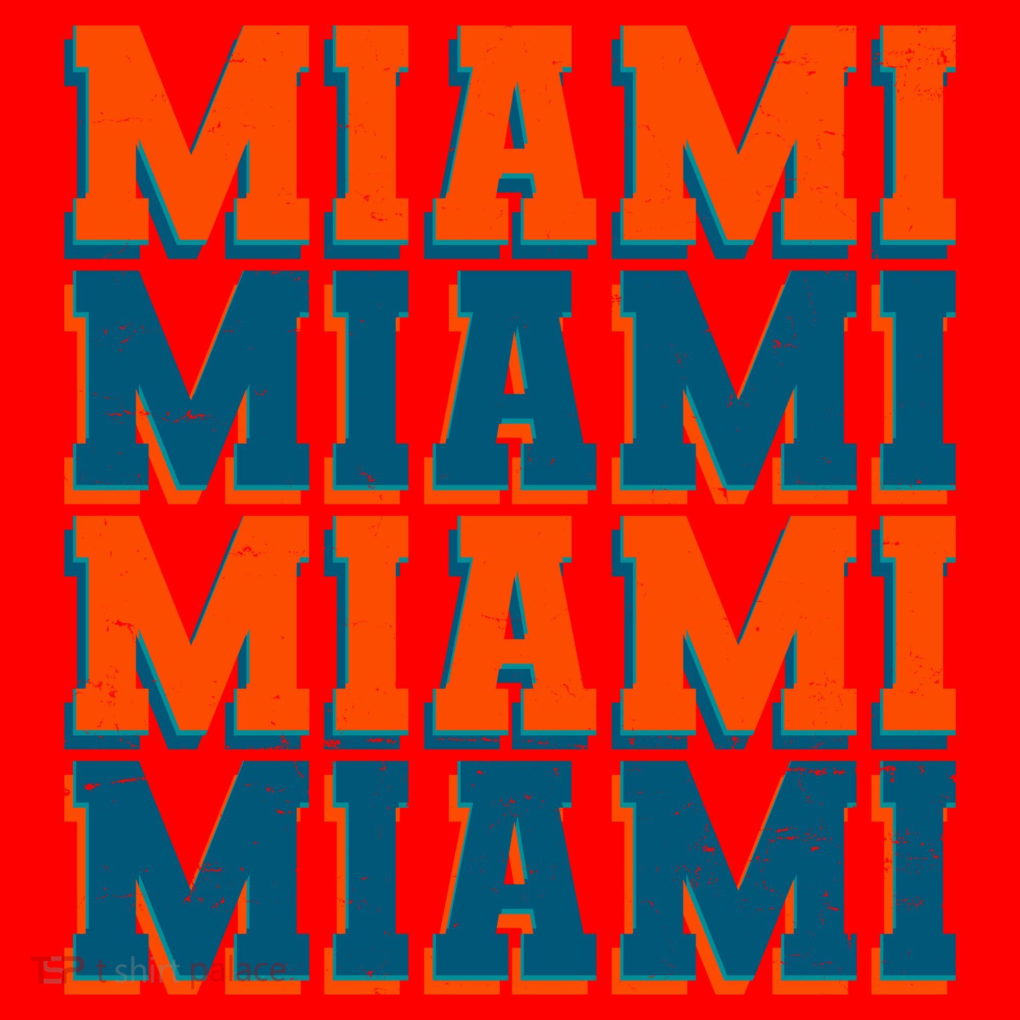 Varsity Miami Sports Football Santa Hat